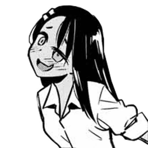 Sticker from the "Nagatoro" sticker pack