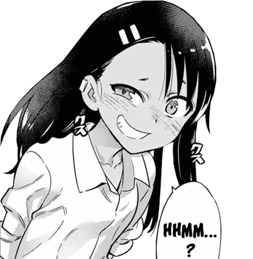 Sticker from the "Nagatoro" sticker pack