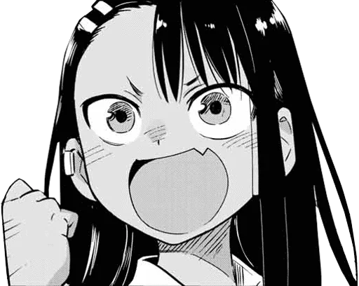 Sticker from the "Nagatoro" sticker pack