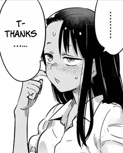 Sticker from the "Nagatoro" sticker pack