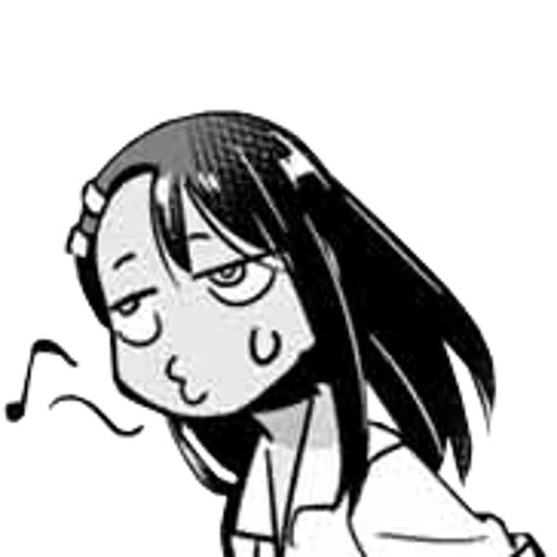 Sticker from the "Nagatoro" sticker pack