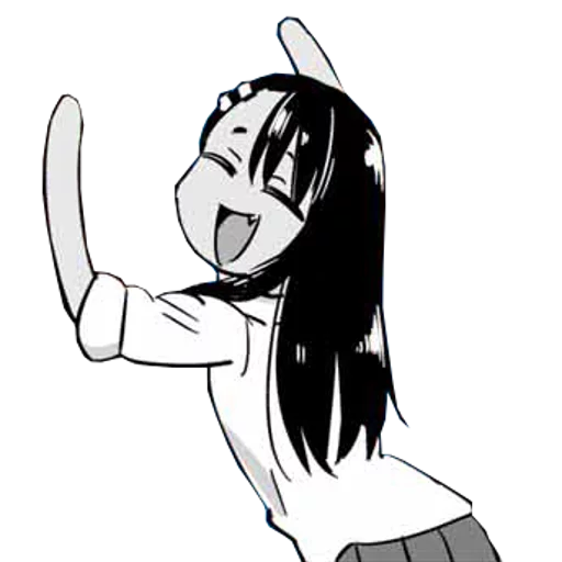 Sticker from the "Nagatoro" sticker pack