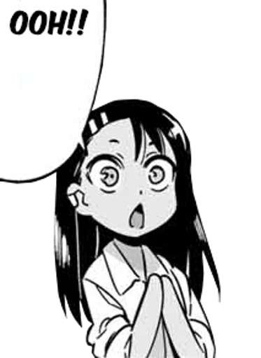 Sticker from the "Nagatoro" sticker pack