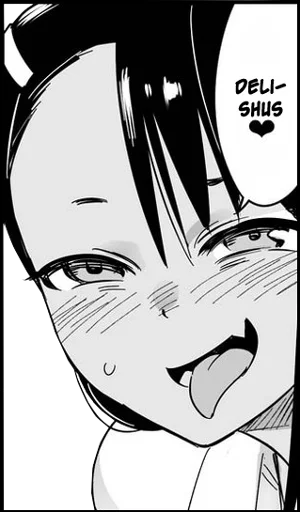 Sticker from the "Nagatoro" sticker pack