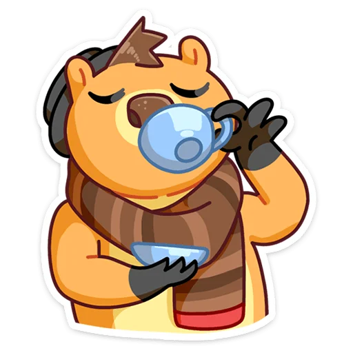 Sticker from the "Сурок Билл" sticker pack