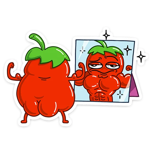 Sticker from the "Перец" sticker pack