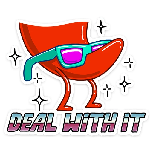 Sticker from the "Перец" sticker pack