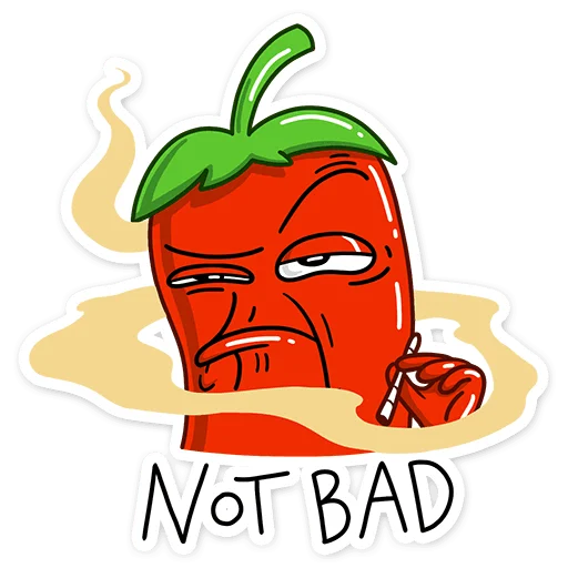 Sticker from the "Перец" sticker pack