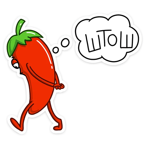 Sticker from the "Перец" sticker pack