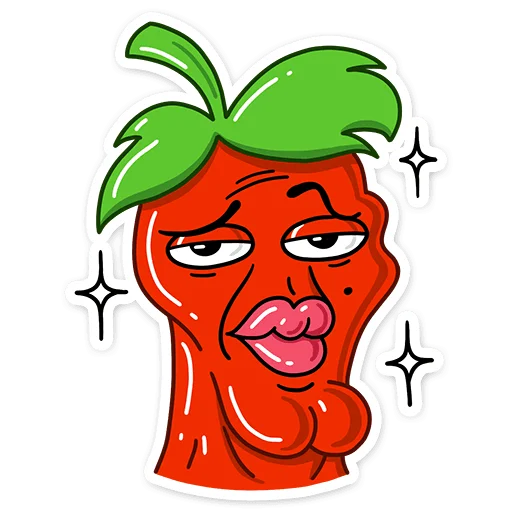 Sticker from the "Перец" sticker pack