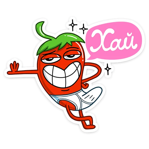 Sticker from the "Перец" sticker pack