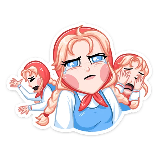 Sticker from the "Маслёна" sticker pack