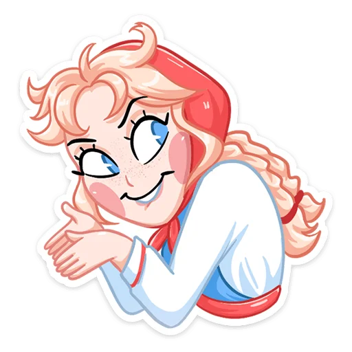 Sticker from the "Маслёна" sticker pack