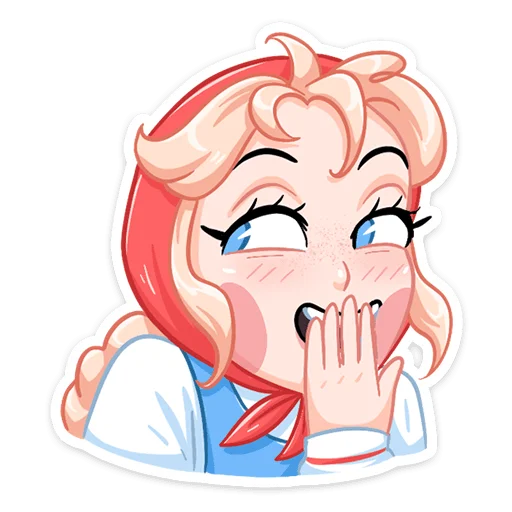 Sticker from the "Маслёна" sticker pack