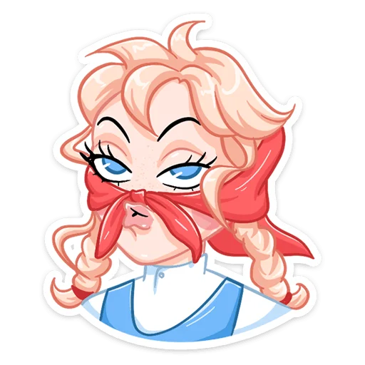 Sticker from the "Маслёна" sticker pack