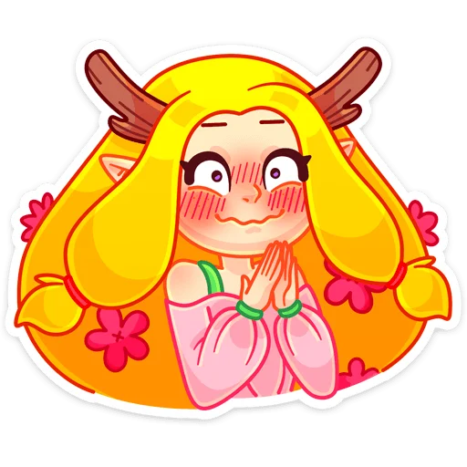 Sticker from the "Элла" sticker pack