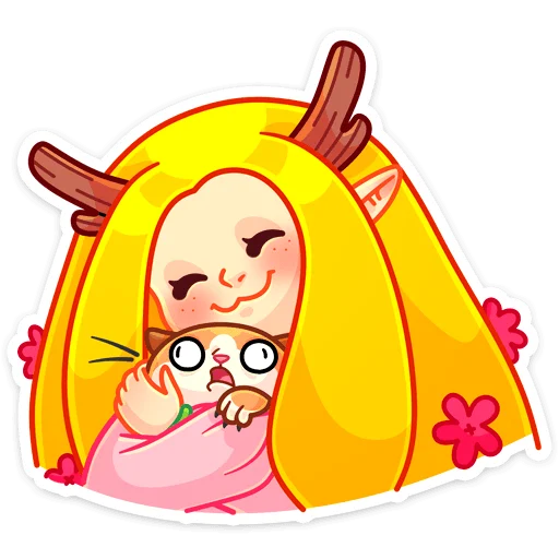 Sticker from the "Элла" sticker pack