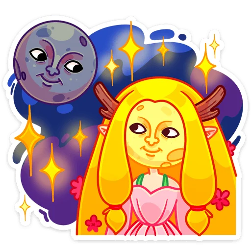 Sticker from the "Элла" sticker pack