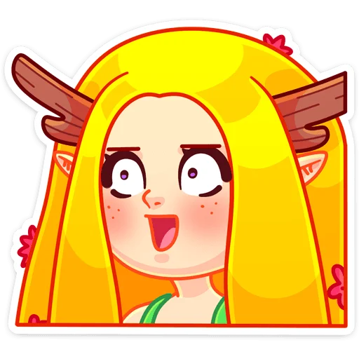 Sticker from the "Элла" sticker pack