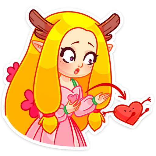 Sticker from the "Элла" sticker pack