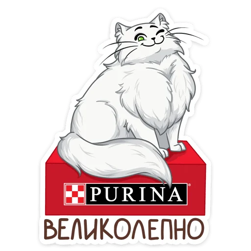 Sticker from the "Питомцы" sticker pack