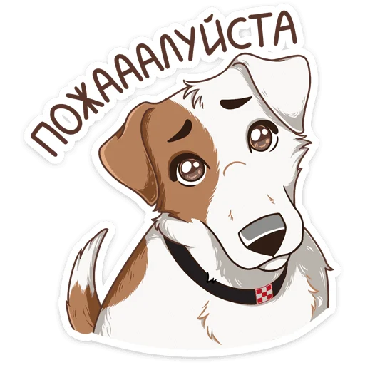 Sticker from the "Питомцы" sticker pack