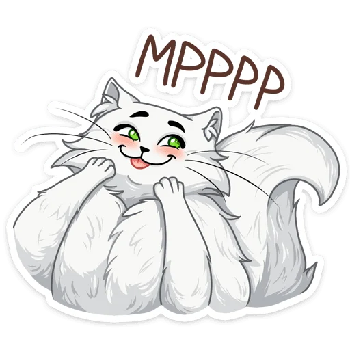 Sticker from the "Питомцы" sticker pack