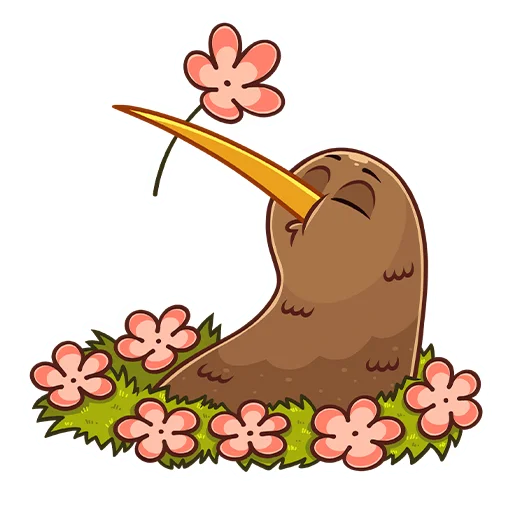 Sticker from the "Киви Стиви" sticker pack