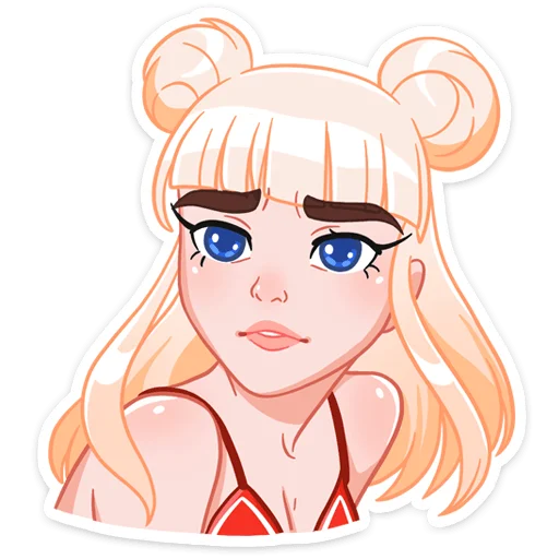 Sticker from the "Отдыхаем с Каталиной" sticker pack