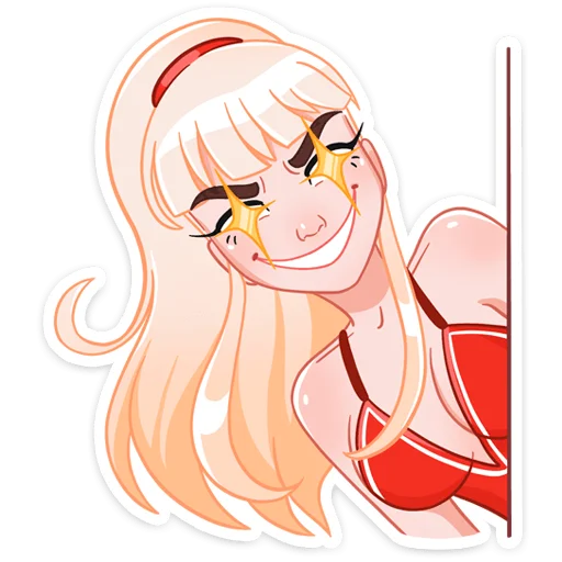 Sticker from the "Отдыхаем с Каталиной" sticker pack