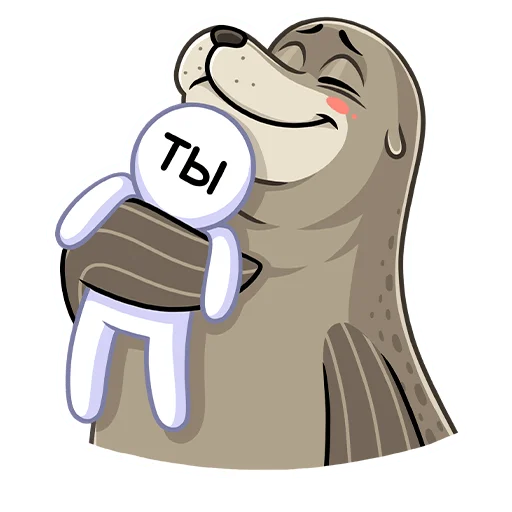 Sticker from the "Гувер" sticker pack