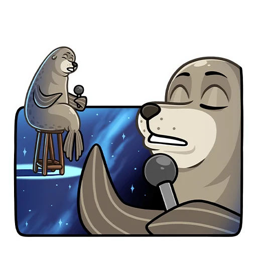 Sticker from the "Гувер" sticker pack