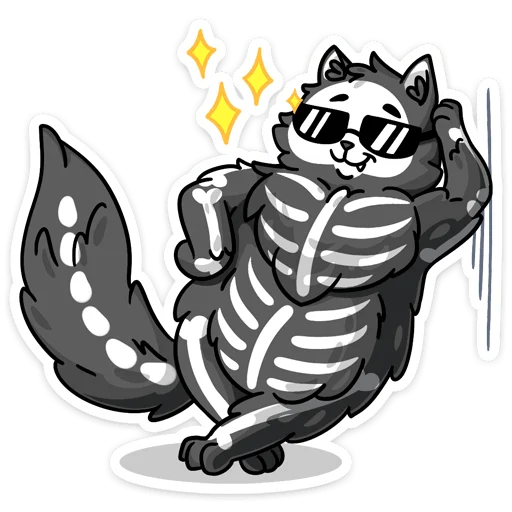 Sticker from the "Скележик" sticker pack