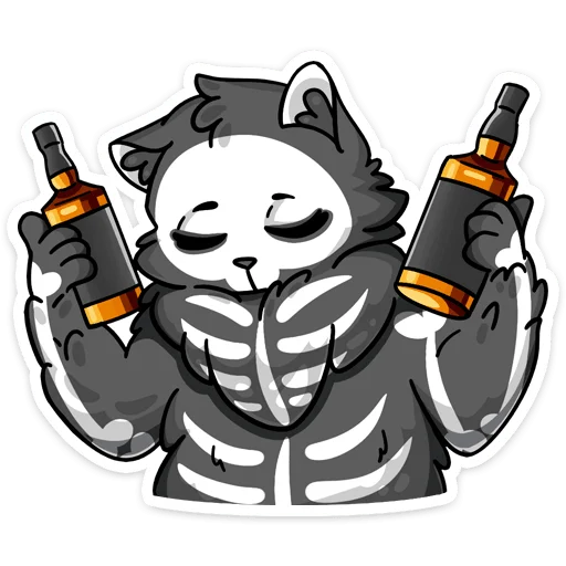 Sticker from the "Скележик" sticker pack