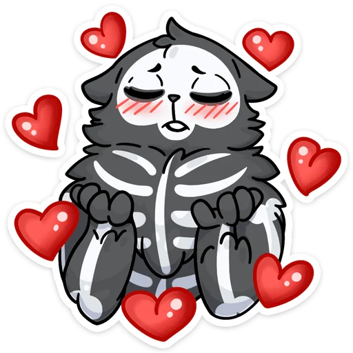 Sticker from the "Скележик" sticker pack