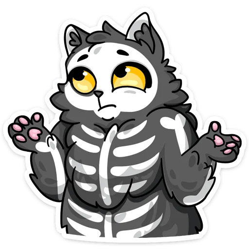 Sticker from the "Скележик" sticker pack