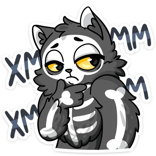 Sticker from the "Скележик" sticker pack