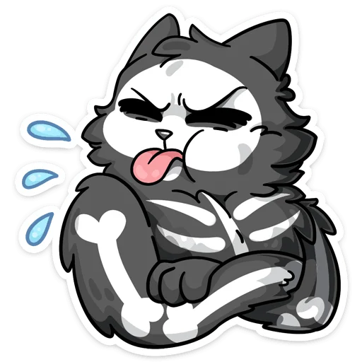 Sticker from the "Скележик" sticker pack