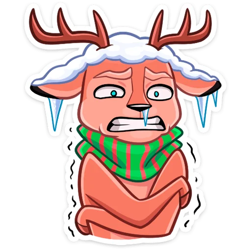 Sticker from the "Лаки" sticker pack