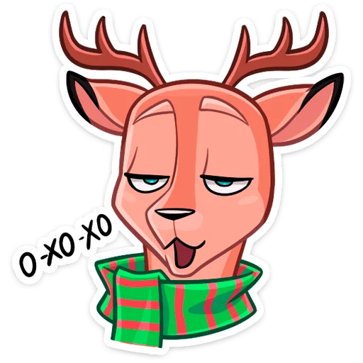 Sticker from the "Лаки" sticker pack