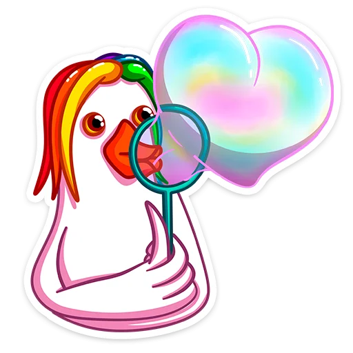 Sticker from the "Попугусь" sticker pack