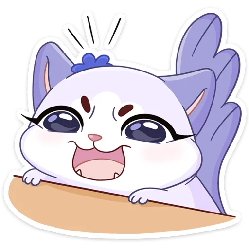 Sticker from the "Кусалочка" sticker pack