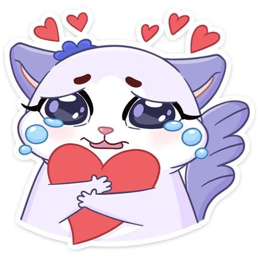 Sticker from the "Кусалочка" sticker pack