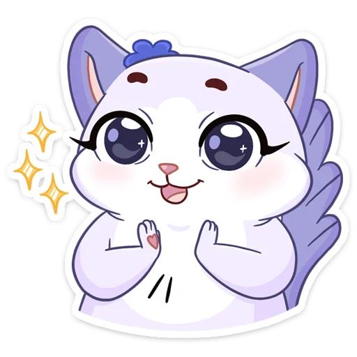 Sticker from the "Кусалочка" sticker pack