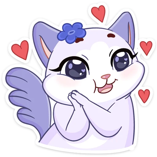 Sticker from the "Кусалочка" sticker pack