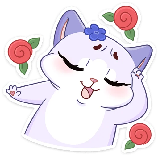 Sticker from the "Кусалочка" sticker pack