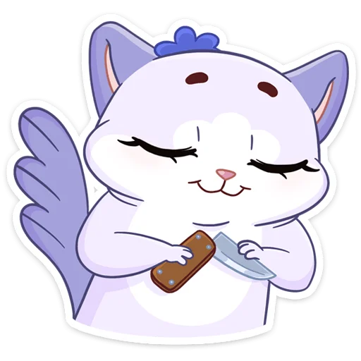 Sticker from the "Кусалочка" sticker pack