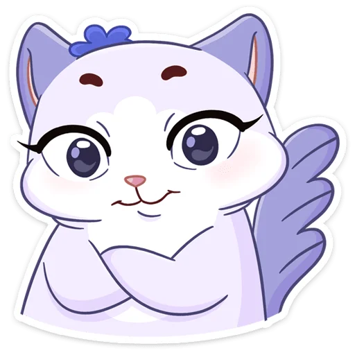 Sticker from the "Кусалочка" sticker pack