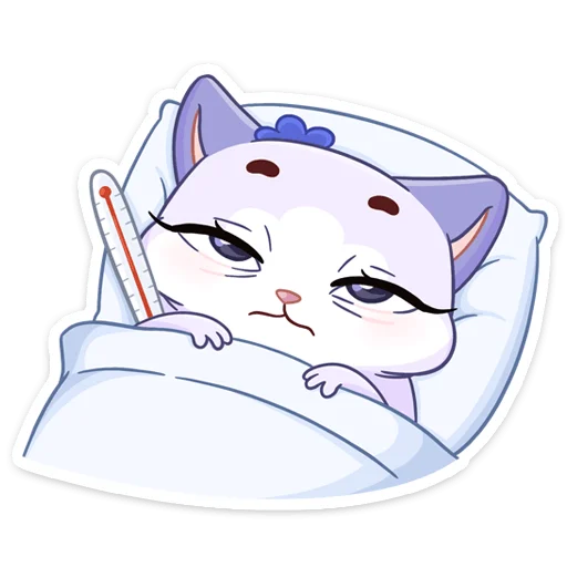 Sticker from the "Кусалочка" sticker pack