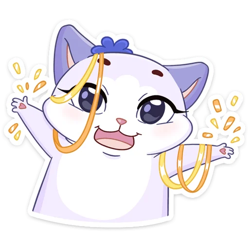 Sticker from the "Кусалочка" sticker pack